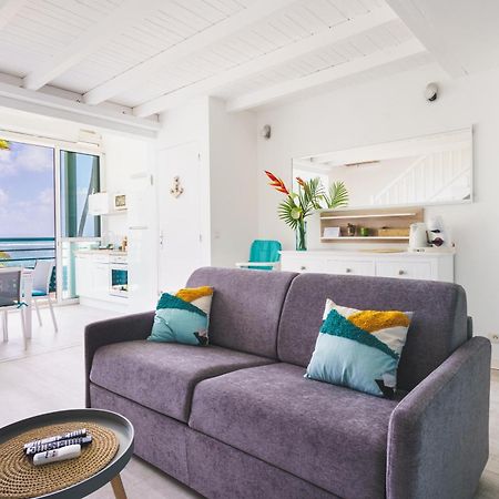 Le Touloublue - Tres Bel Appartement Face A La Mer Sainte-Anne  Kültér fotó